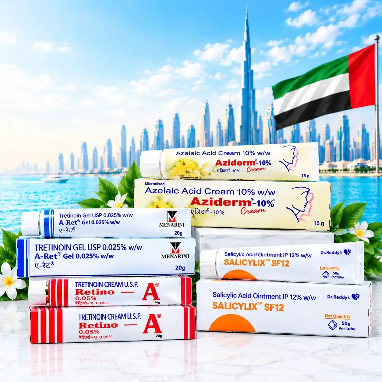 treatments and Skin creams